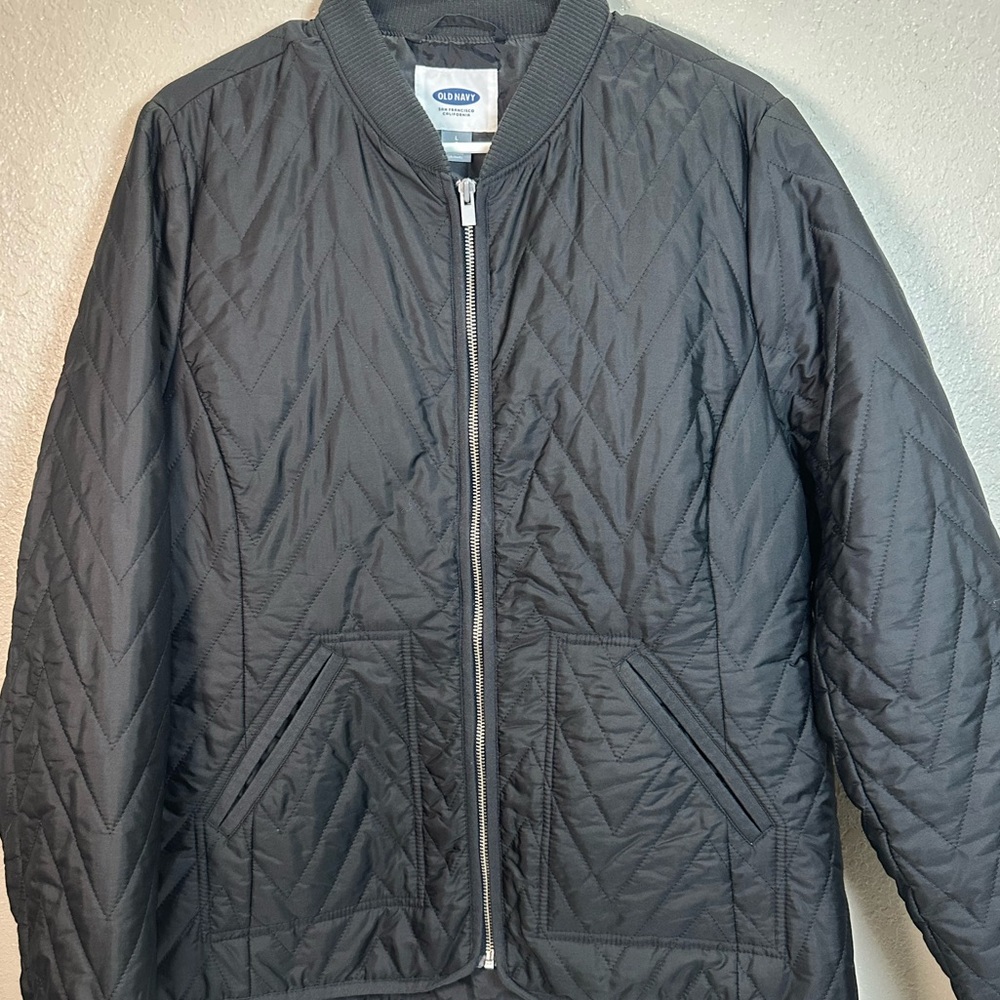 Woman’s Quilted Old Navy Zip Up Jacket